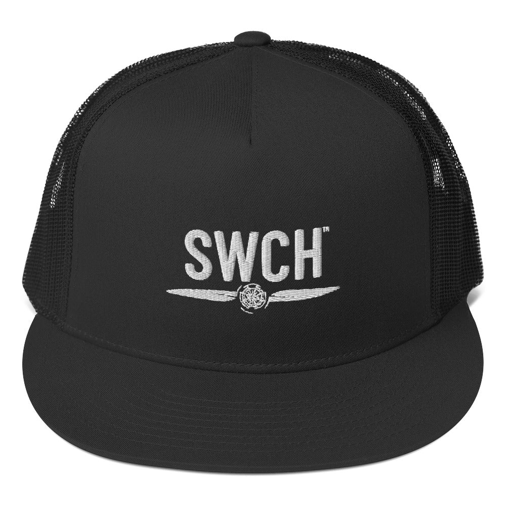 Get trendy with Trucker Cap - SWCH -  available at SWCH Store. Grab yours for £18.50 today!