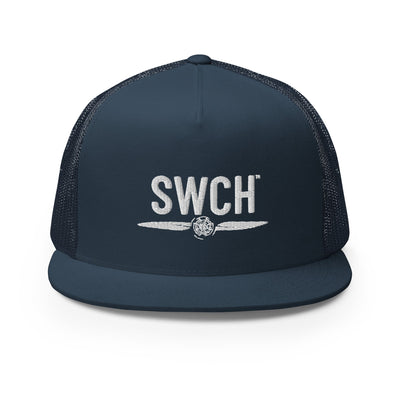 Get trendy with Trucker Cap - SWCH -  available at SWCH Store. Grab yours for £18.50 today!