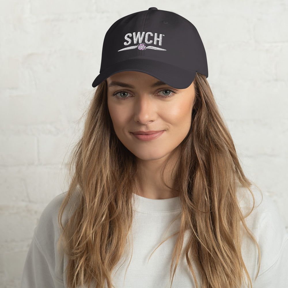 Get trendy with Dad hat - SWCH Prop - Baseball Cap available at SWCH Store. Grab yours for £22.25 today!