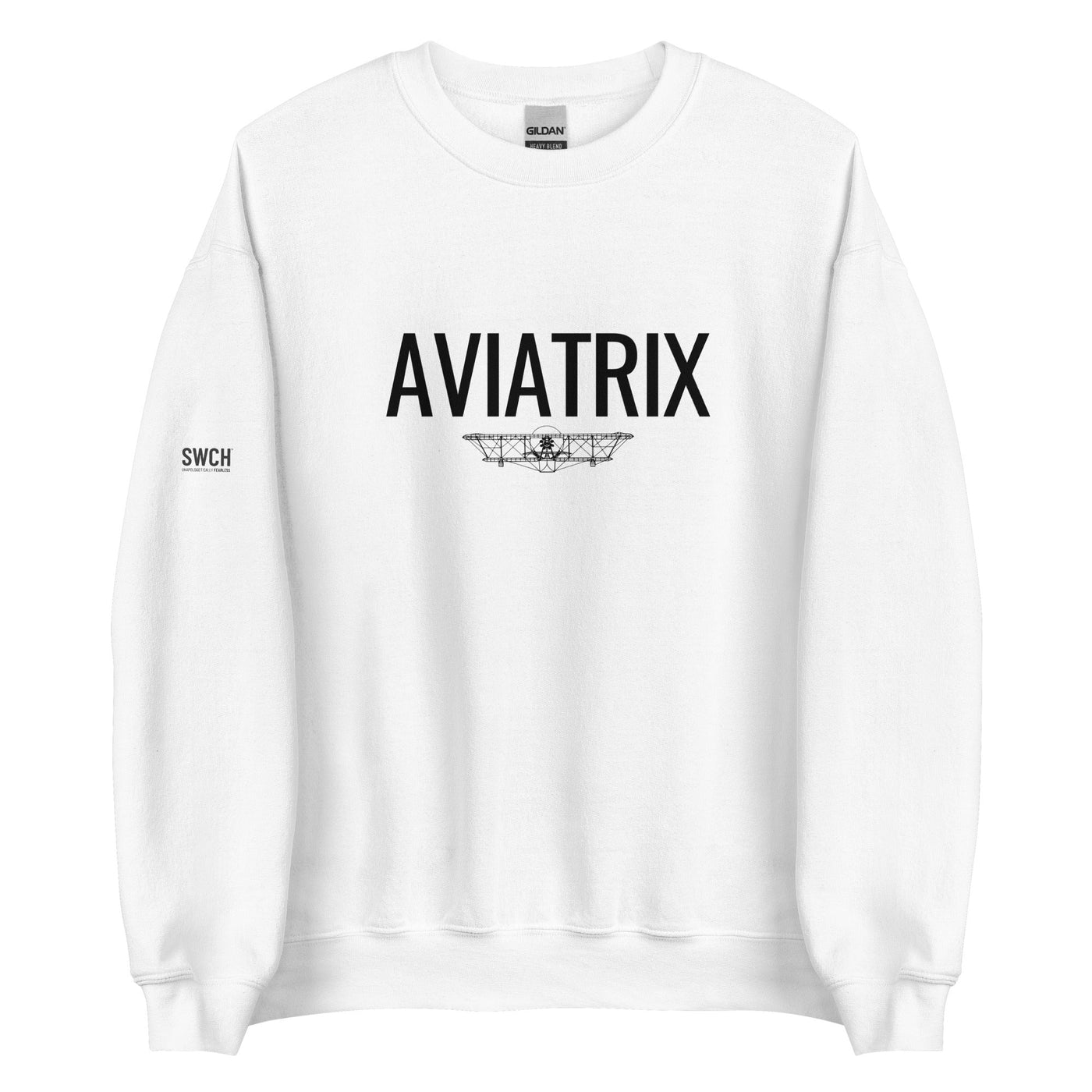 Get trendy with Unisex Aviatrix Sweatshirt -  available at SWCH Store. Grab yours for £45 today!