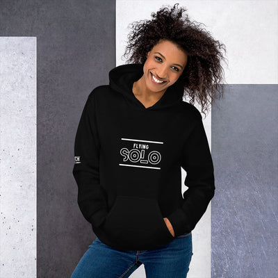 Get trendy with Unisex Hoodie - Flying Solo -  available at SWCH Store. Grab yours for £52.50 today!