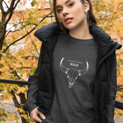 Get trendy with Unisex Long Sleeve Tee - Wild -  available at SWCH Store. Grab yours for £25 today!