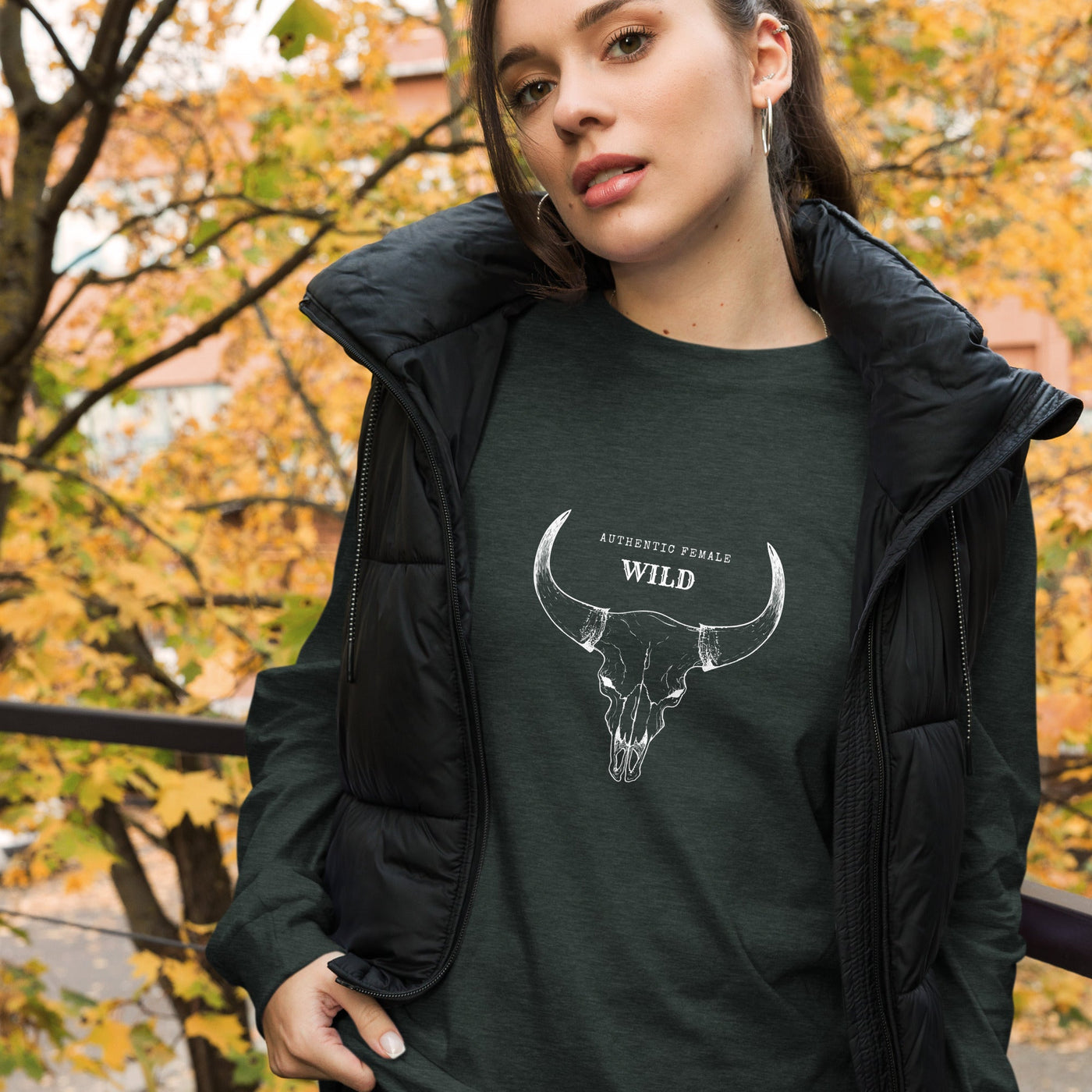 Get trendy with Unisex Long Sleeve Tee - Wild -  available at SWCH Store. Grab yours for £25 today!