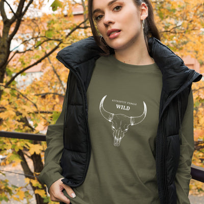 Get trendy with Unisex Long Sleeve Tee - Wild -  available at SWCH Store. Grab yours for £25 today!