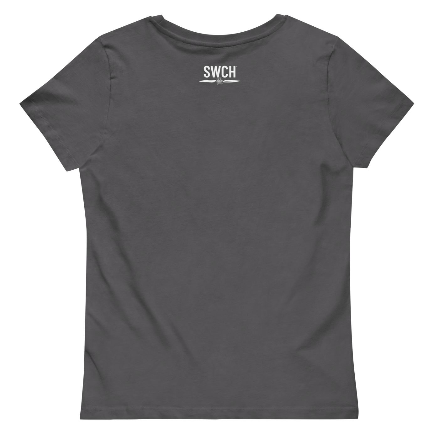 Get trendy with Women's fitted eco tee - Flying Solo -  available at SWCH Store. Grab yours for £30 today!