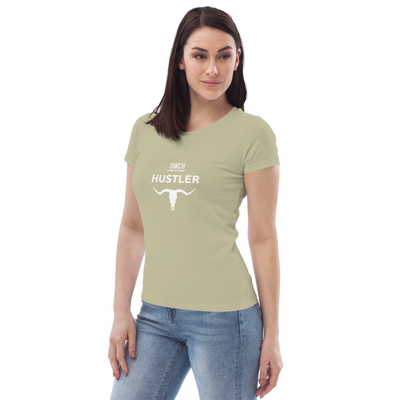 Women's fitted eco tee - Hustler - Premium  from SWCH Store - Just £30! Shop now at SWCH Store