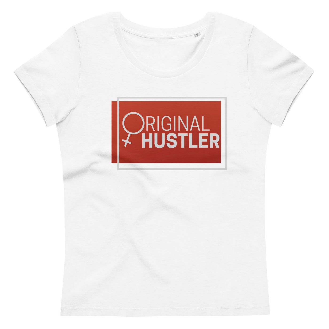 Get trendy with Women's fitted eco tee - Original Hustler -  available at SWCH Store. Grab yours for £22.50 today!