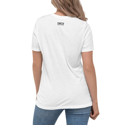 Get trendy with Women's Relaxed Never Give-Up T-Shirt -  available at SWCH Store. Grab yours for £22.50 today!